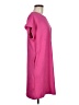 Assorted Brands Solid Pink Casual Dress Size M - photo 4