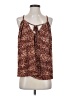 Festi Brown Sleeveless Blouse Size 00 - photo 1