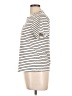Cynthia Rowley Stripes Ivory Short Sleeve T-Shirt Size M - photo 5
