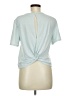 Yummie Teal Short Sleeve Top Size M - photo 2