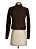 Talbots 100% Leather Solid Brown Leather Jacket Size 0 (petite) - photo 1