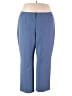 Kasper Solid Blue Dress Pants Size 22 - photo 1