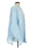 Assorted Brands Blue 3/4 Sleeve Button-Down Shirt Size M - photo 4