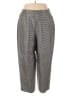 Style&Co 100% Silk Houndstooth Gray Silk Pants Size 18 - photo 1