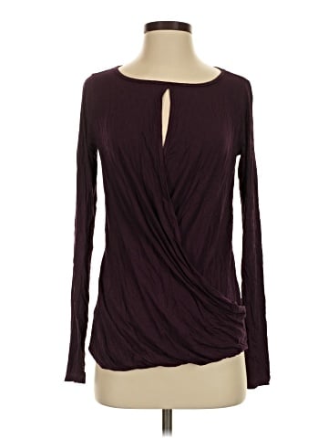 Three Dots Long Sleeve Top (view 1)