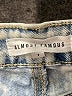 Almost Famous Blue Denim Shorts Size 7 - photo 3