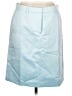 J.Crew 100% Polyester Solid Blue Formal Skirt Size 8 - photo 1