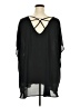Torrid 100% Polyester Black Long Sleeve Blouse Size 5X Plus (6) - photo 2