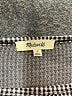 Madewell Houndstooth Gray Long Sleeve Top Size S - photo 7