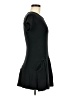 Theory Solid Black Casual Dress Size M - photo 4