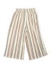 Beautees Stripes Ivory Casual Pants Size 12 - photo 2