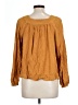 Universal Thread 100% Rayon Gold Long Sleeve Blouse Size L - photo 2
