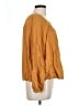 Universal Thread 100% Rayon Gold Long Sleeve Blouse Size L - photo 4