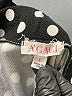 A'gaci Polka Dots Black Casual Skirt Size L - photo 4