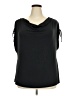 Lane Bryant Black Short Sleeve Blouse Size 22 - 24 Plus - photo 1