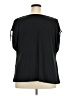 Lane Bryant Black Short Sleeve Blouse Size 22 - 24 Plus - photo 2
