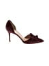 J.Crew 100% Leather Burgundy Heels Size 9 - photo 1