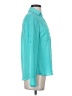 Express 100% Polyester Teal Long Sleeve Blouse Size XS - photo 4