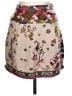 IVKO Paisley Tan Ivory Casual Skirt Size L - photo 1