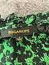 Sugarlips 100% Polyester Animal Print Green Long Sleeve Blouse Size S - photo 7