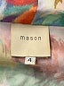 Mason 100% Polyester Yellow Short Sleeve Blouse Size 4 - photo 7