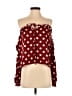 étophe studios Burgundy Sleeveless Blouse Size S - photo 1
