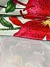 Unbranded 100% Polyester Floral Silver Long Sleeve Blouse Size S - photo 8