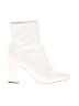 Boohoo White Ankle Boots Size 6 - photo 1