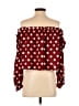 étophe studios Burgundy Sleeveless Blouse Size S - photo 2