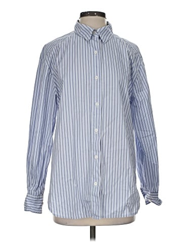 ASOS Design Long Sleeve Button-Down Shirt (view 1)