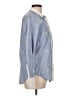 J.Crew Collection Stripes Blue Long Sleeve Button-Down Shirt Size 10 - photo 4