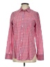 J.Crew Checkered-gingham Pink Long Sleeve Button-Down Shirt Size 4 - photo 1