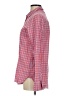 J.Crew Checkered-gingham Pink Long Sleeve Button-Down Shirt Size 4 - photo 5