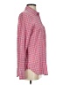 J.Crew Checkered-gingham Pink Long Sleeve Button-Down Shirt Size 4 - photo 4