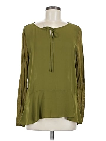 Ann Taylor Factory Long Sleeve Blouse (view 1)