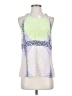 J.Crew 100% Silk Silver Sleeveless Silk Top Size 4 - photo 1