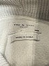 Rag & Bone 100% Polyester Gray Ivory Pullover Hoodie Size M - photo 7