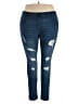 Just Love Blue Jeggings Size 1X - photo 1