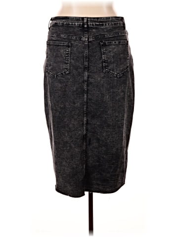 Shein Curve Denim Skirt (view 2)