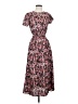 Evereve 100% Polyester Print Pink Casual Dress Size XS - photo 1