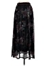 Tribal Jeans Floral Black Formal Skirt Size S - photo 2