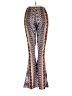 Unbranded Print Gold Yoga Pants Size M - photo 2