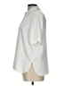 Zara Solid Ivory Short Sleeve Blouse Size L - photo 5