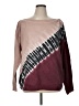 Maurices Tie-dye Burgundy Pullover Sweater Size 0X - photo 1