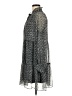 MSK 100% Polyester Gray Casual Dress Size M - photo 5