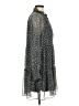 MSK 100% Polyester Gray Casual Dress Size M - photo 4