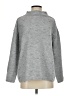 Democracy Solid Gray Turtleneck Sweater Size S - photo 1