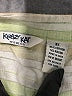 Krazy Kat Green 3/4 Sleeve Button-Down Shirt Size 3X - photo 7