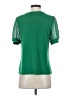 CeCe Green Short Sleeve Top Size S - photo 2