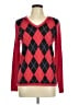 Tommy Hilfiger Argyle Red Pullover Sweater Size M - photo 1
